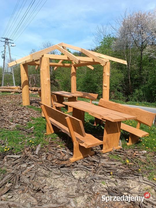 Meble ogrodowe drewniane Miłkowa