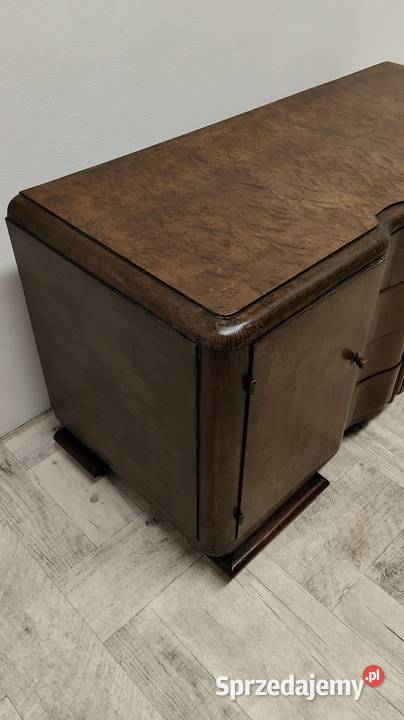 komoda art Deco vintage lata 40te design z