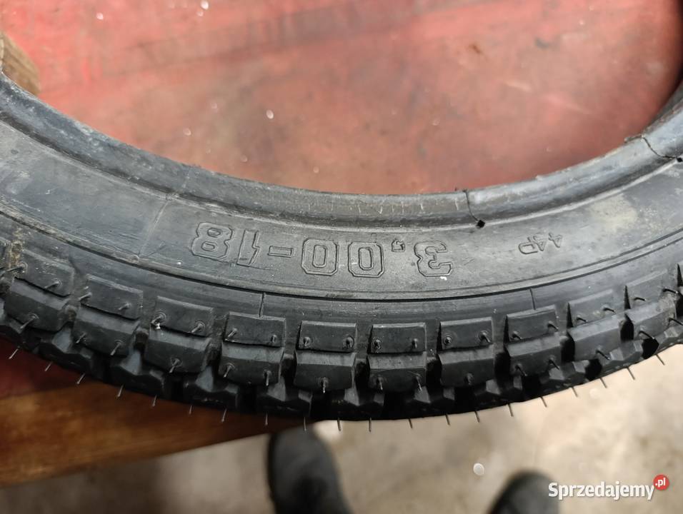 Nowa opona Stomil 300x18 do wsk Wfm 125 SHL 175 Zamość