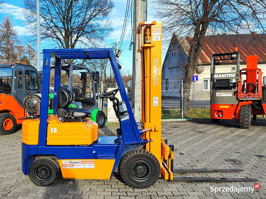 Wózek widłowy Toyota 425FGF15 5FGF15 15 t duplex Kęty sprzedam
