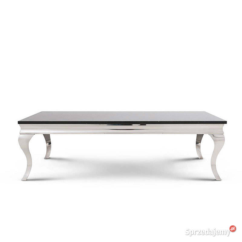 Ława glamour stolik Ludwik kamienny blat różne 52cm Warszawa