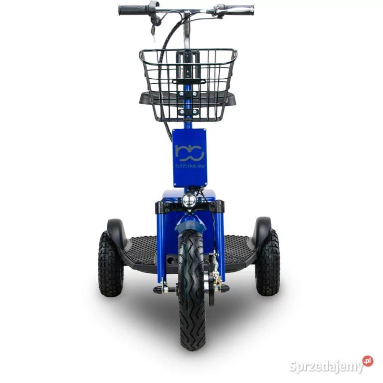 Skuter elektryczny BILI BIKE 500 RATY niebieski elektryczny Tarnów sprzedam