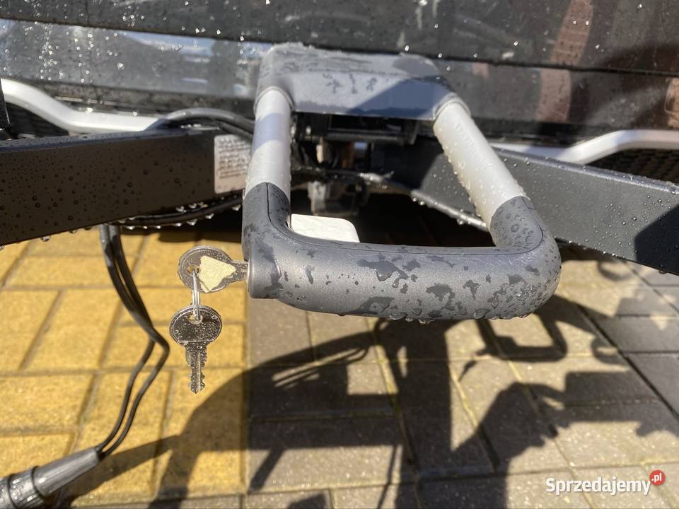 Bagażnik na trzy rowery elektryczne Atera na hak podkarpackie Głogów Małopolski