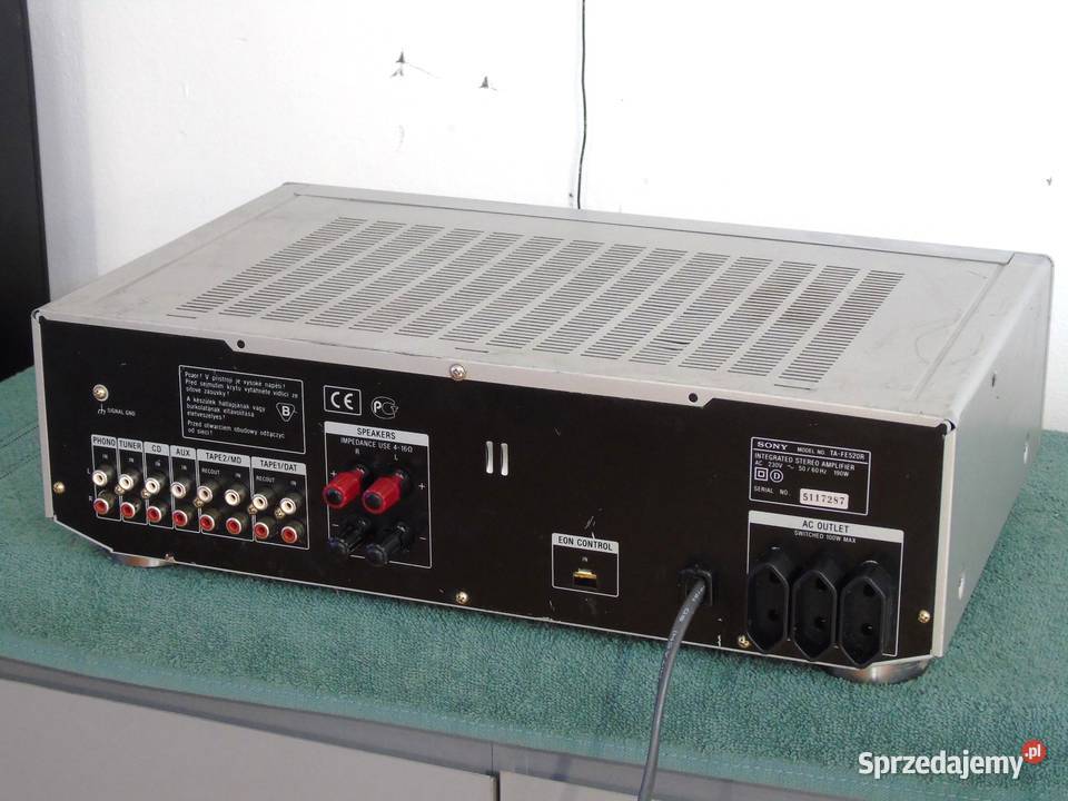 Wzmacniacz Sony TAFE520R sprawny i mocny DOSTAWA