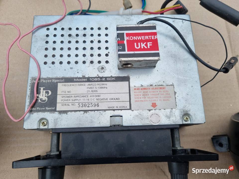 Radio samochodowe z odtwarzaczem JSP do Wrocław