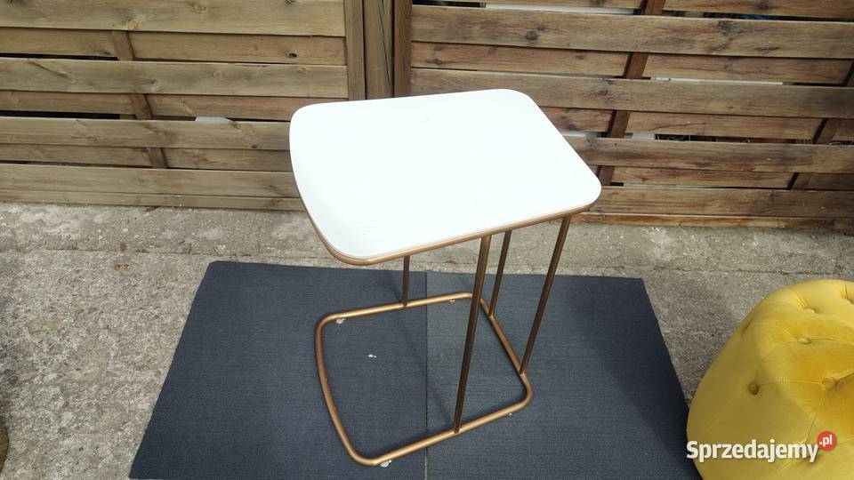 Stolik boczny Kare Design Miami Gardens White Warszawa