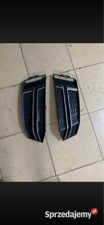 Kratki nerki grill Audi a4 b9 sline przedlift Atrapy