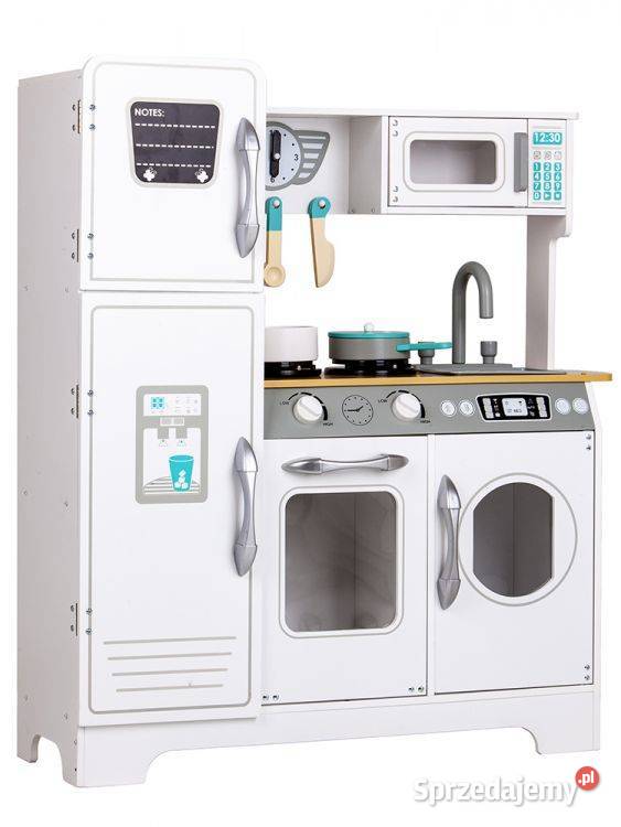 Drewniana kuchnia XXL z pralką dzieci Ecotoys podlaskie Bielsk Podlaski sprzedam