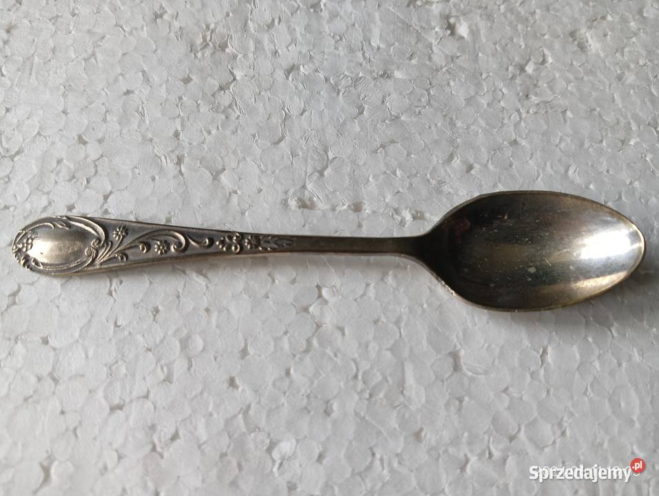 Komplet starych łyżeczek angielski EPNS Antyki Kraków
