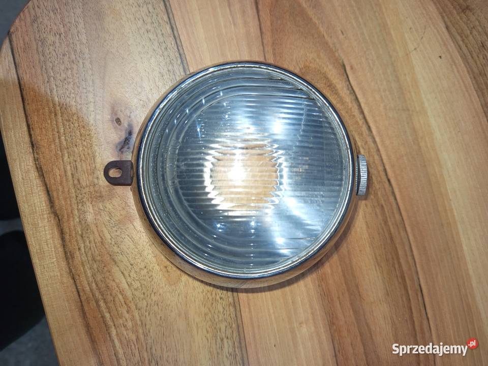 Jawa 555 lampa przód szkło ramka odblask Tarnogóra