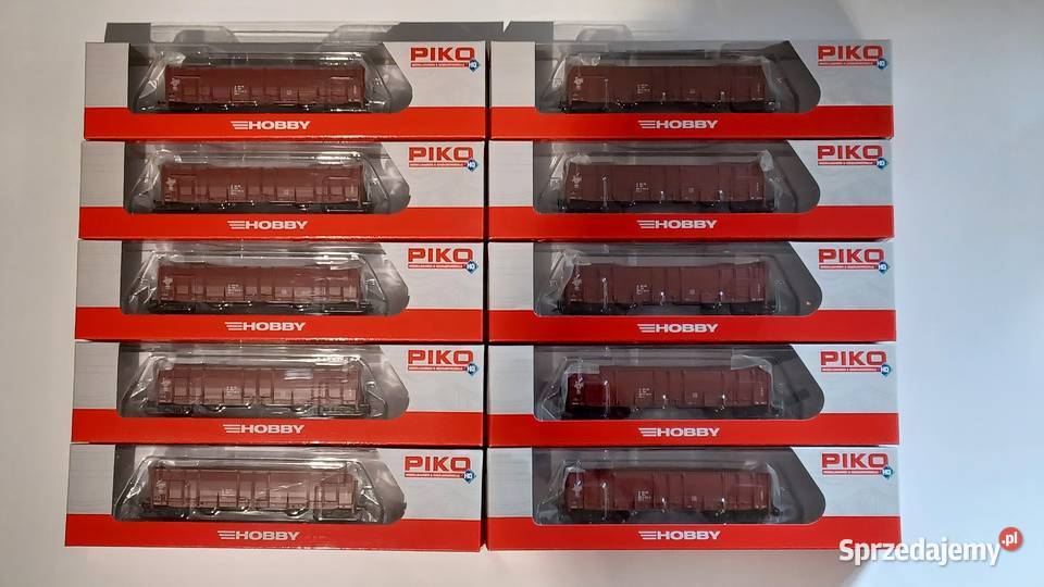 Węglarki Piko H0 10 krótkie sprzęgi