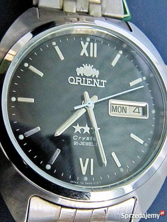 Zegar zegarek Orient crystal 21 jewels automatic męskie Zegarki opolskie Nysa