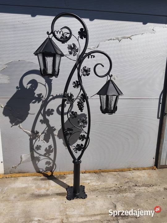Lampa ogrodowa ocynkowana Gdów