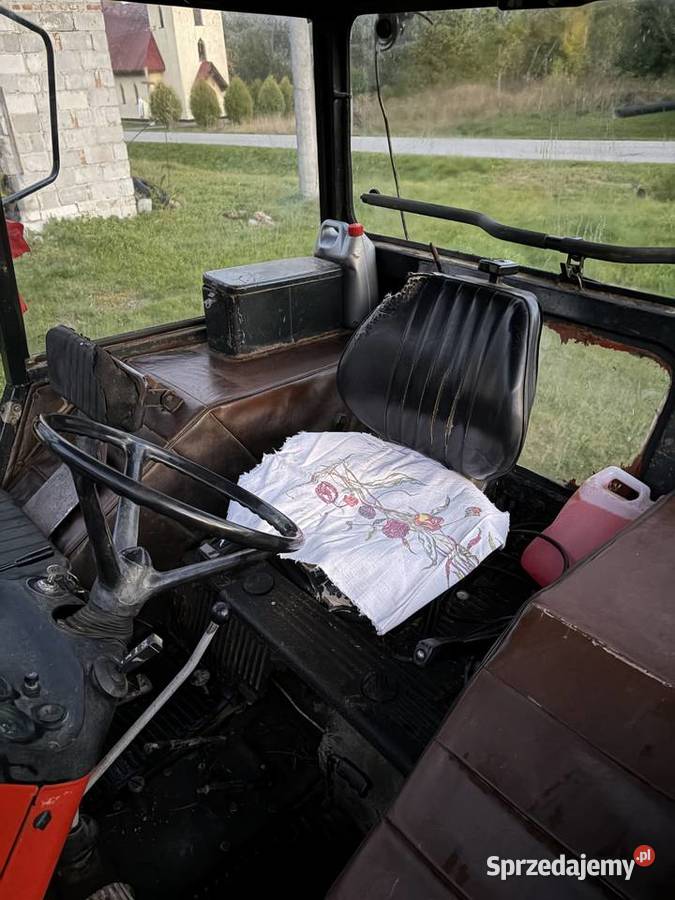 Zetor 7245 z tuzem Zaczep górny Komańcza