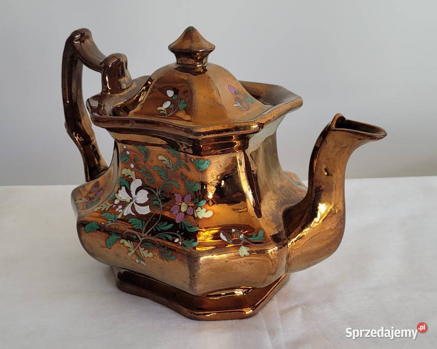 Angielski zabytkowy dzbanek Staffordshire z Kraków