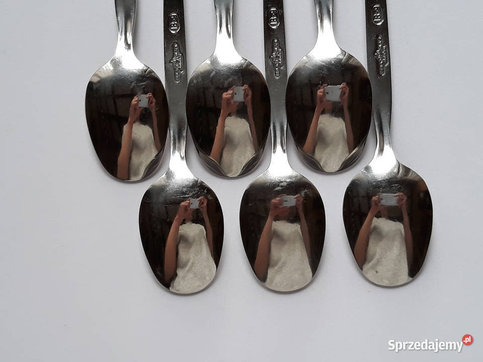 Łyżeczki do kawy mokki PROSTOKĄTY GEOMETRYCZNY