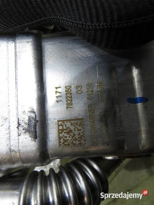 CHŁODNICA SPALIN EGR 30D BMW 6 F06 F12 F13 640D osobowe Części samochodowe
