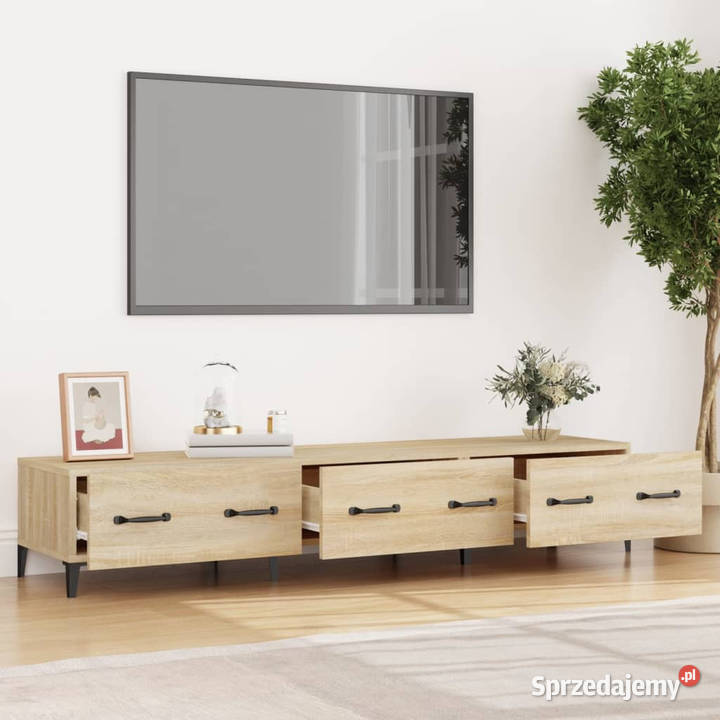 Szafka pod TV dąb sonoma 150x345x30 WM812648 mazowieckie Warszawa