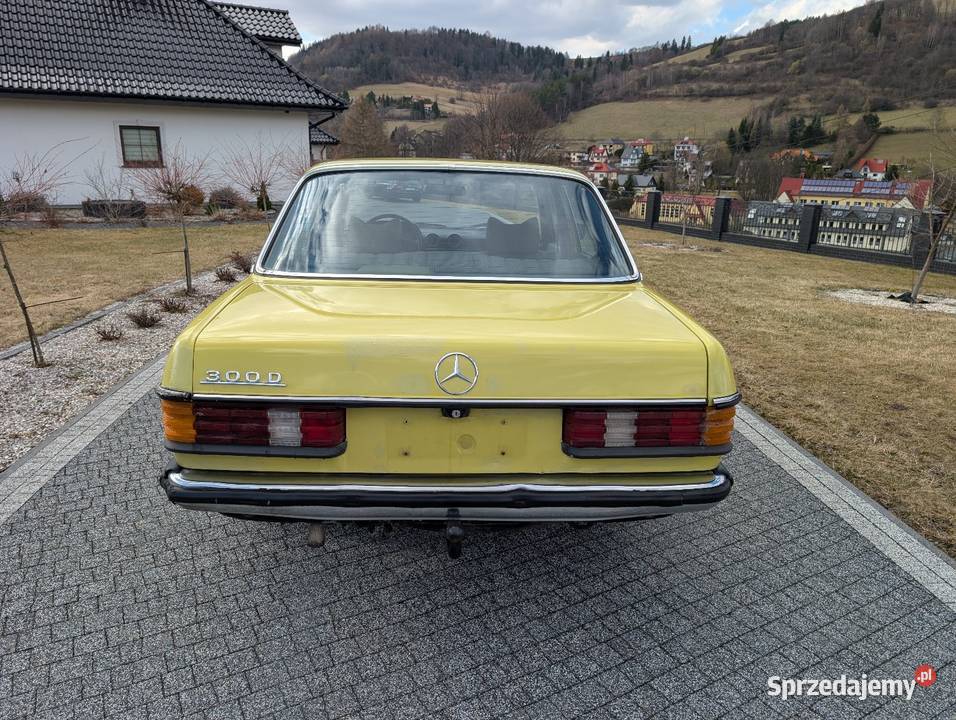 Mercedes Benz W123 300 Diesel z klimatyzacją W123 Poręba Wielka