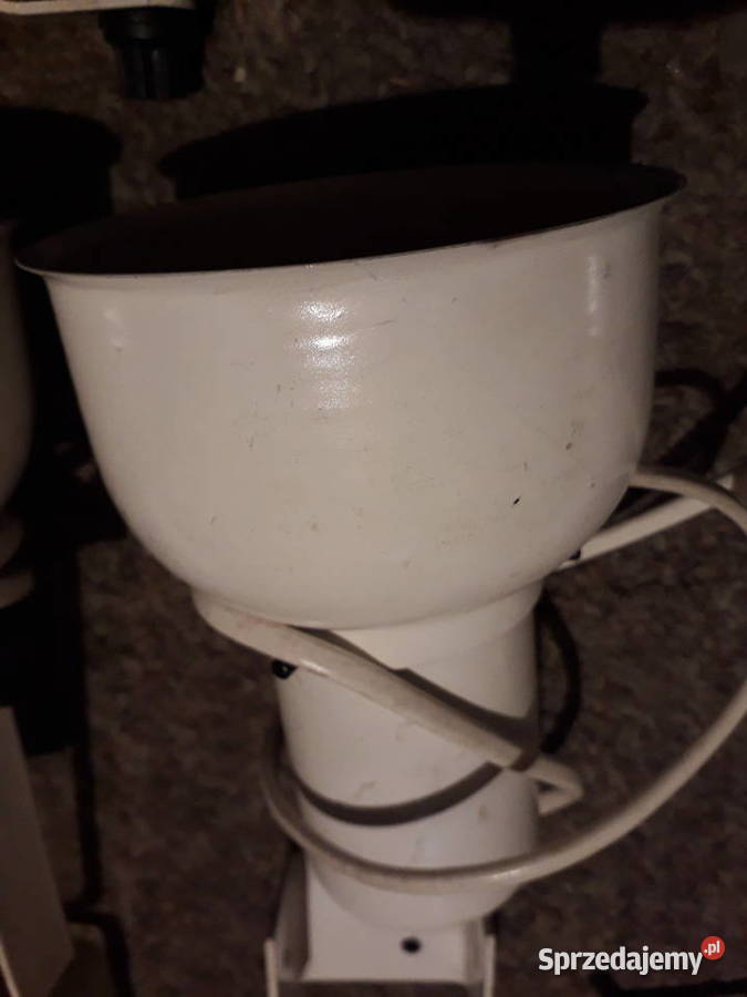 Reflektorek blaszany biały ruchomy uchwyt małopolskie Kraków