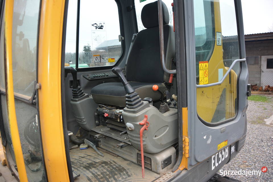 Minikoparka VOLVO EC55 w stanie