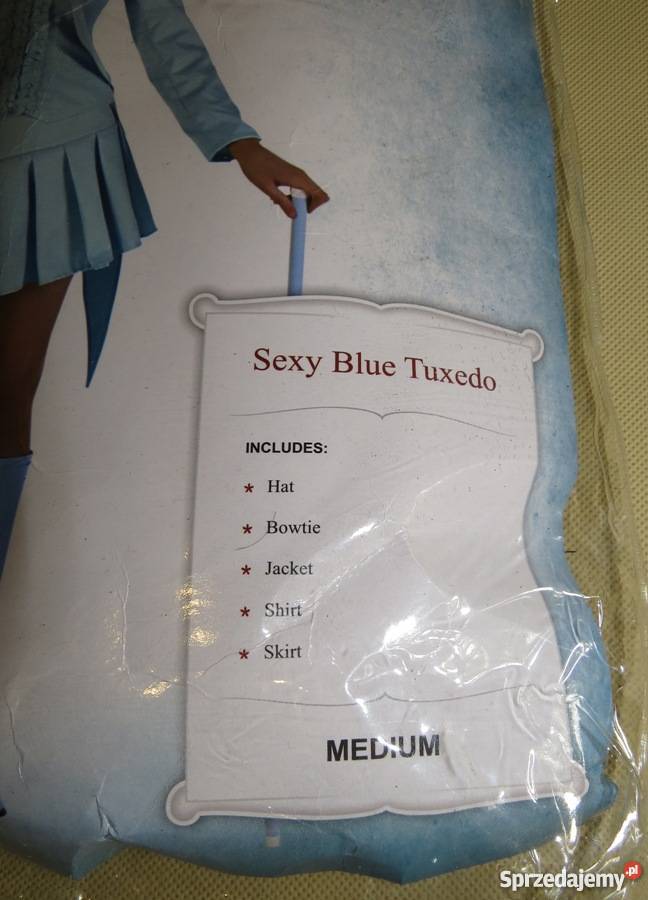 Sexy Blue Kostium Karnawałowy damski M Bez wzoru podkarpackie Nowy Żmigród