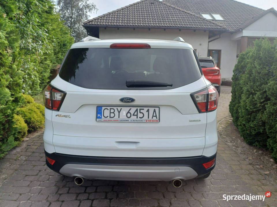 Ford Kuga zadbany serwisowany bogata wersja gniazdo USB kujawsko-pomorskie Łochowo