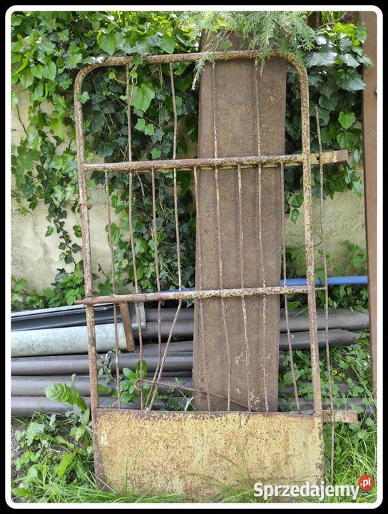 Metalowa furtka szer 80 wys 160 Płock sprzedam