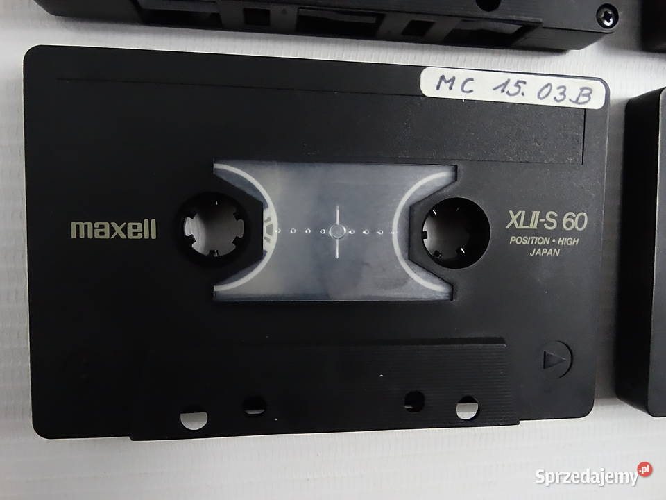 Zestaw 6 kaset MAXELL XLIIS 60 Stan lubelskie Biłgoraj