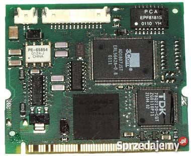 Karta sieciowa 3COM Mini PCI LAN 10100 MODEM Podzespoły bazowe Gliwice
