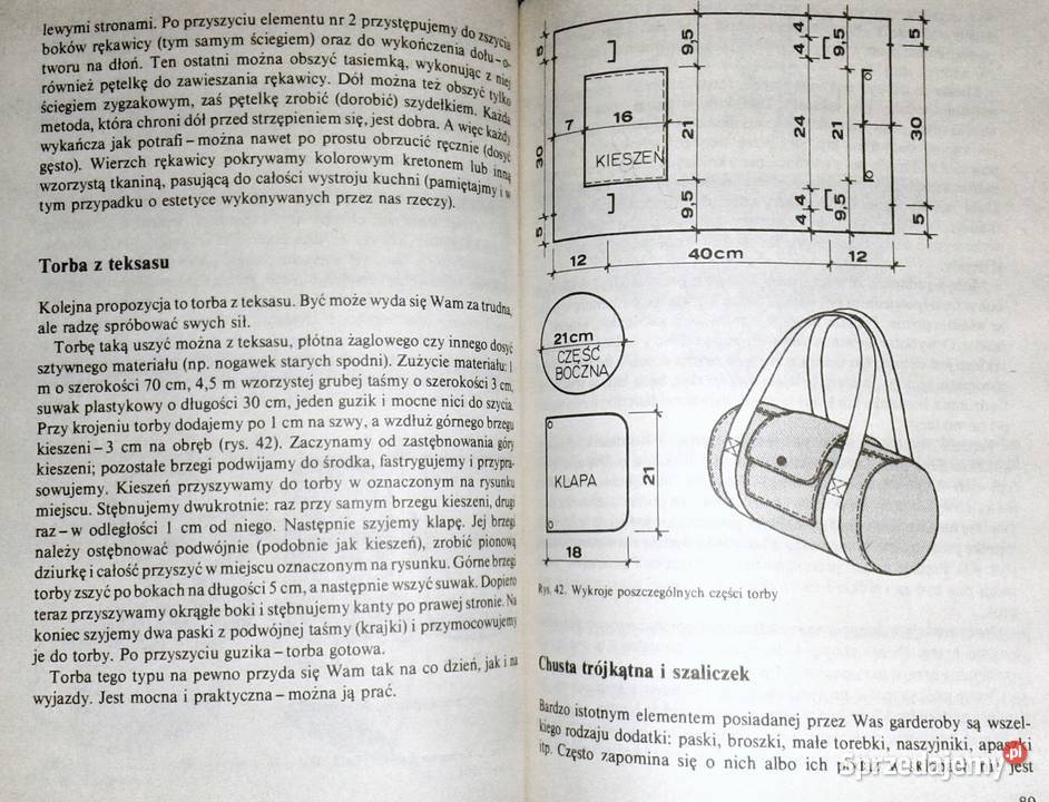 Dzianina dzieci w wieku szkolnym Irena Szymańska Chełm