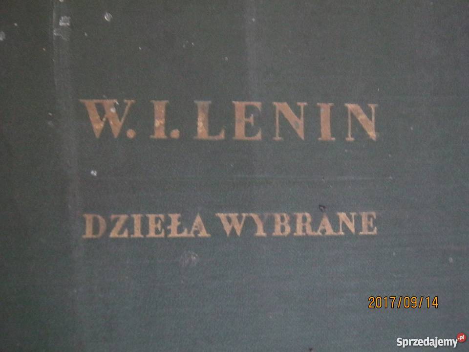 Dziela Lenina i Encyklopedia rewolucji podkarpackie Rzeszów