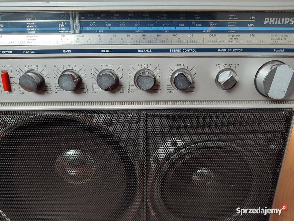 Radiomagnetofon Philips D8444 Magnetofony Audio Syców sprzedam