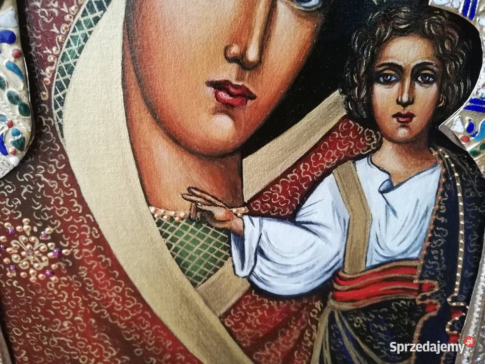 Piękna Ikona Matki Boskiej Kazańskiej