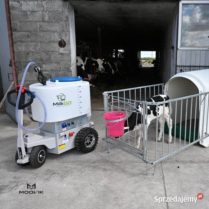 Taksówka mleczna MilkGO 220 l odpajarka do