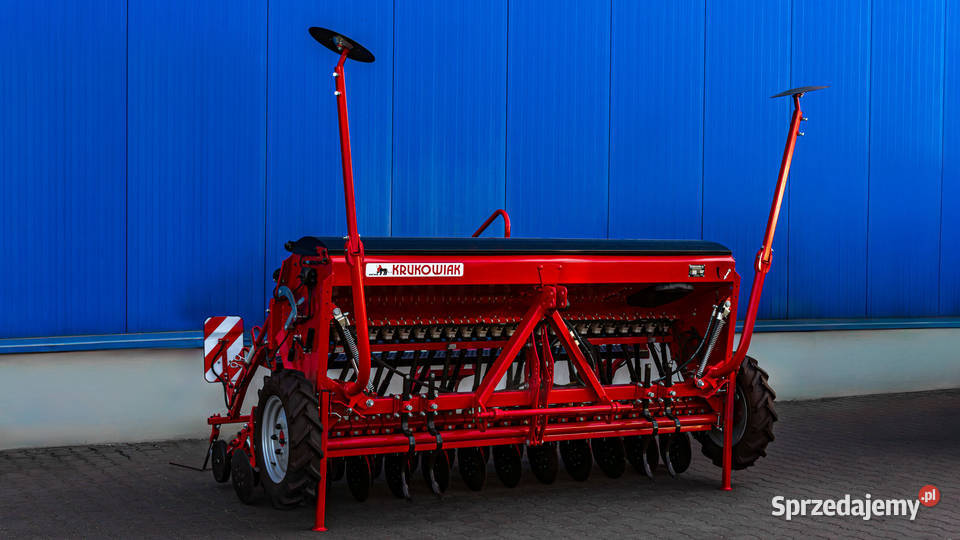 Siewnik zbożowy KRUKOWIAK JOTA 3m dwutalerz z