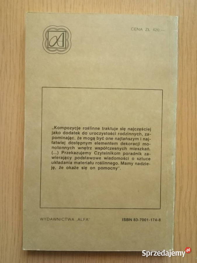 Kompozycje roślinne 1988r Agnieszka Sokołowska Dąbrowa Górnicza