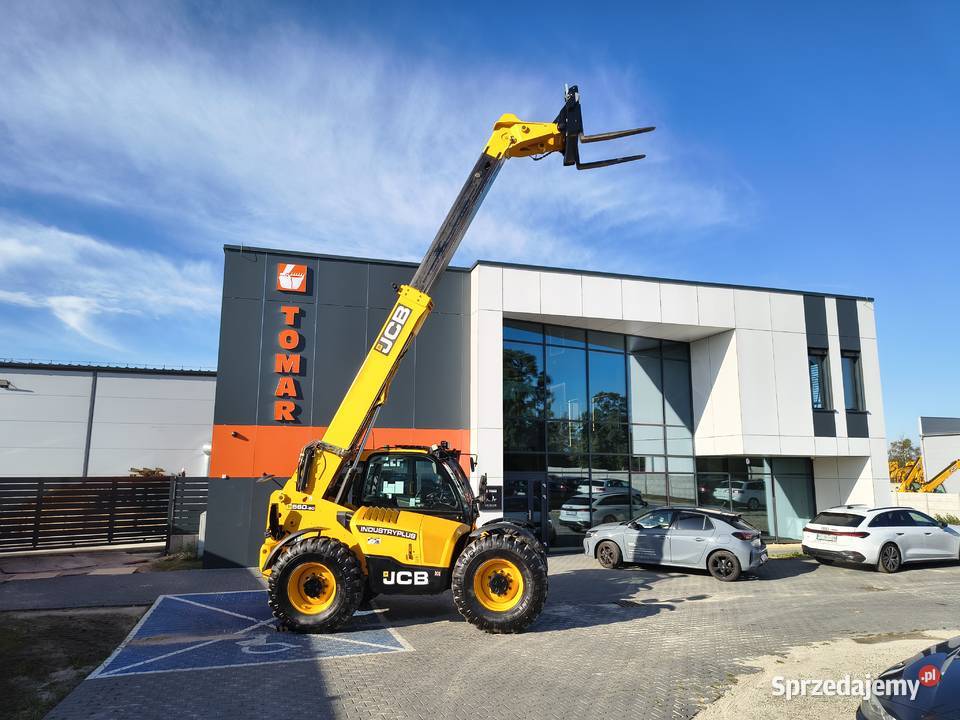 LADOWARKA TELESKOPOWA 6 TON JCB 56080 JOYSTICK Koła Motoryzacja