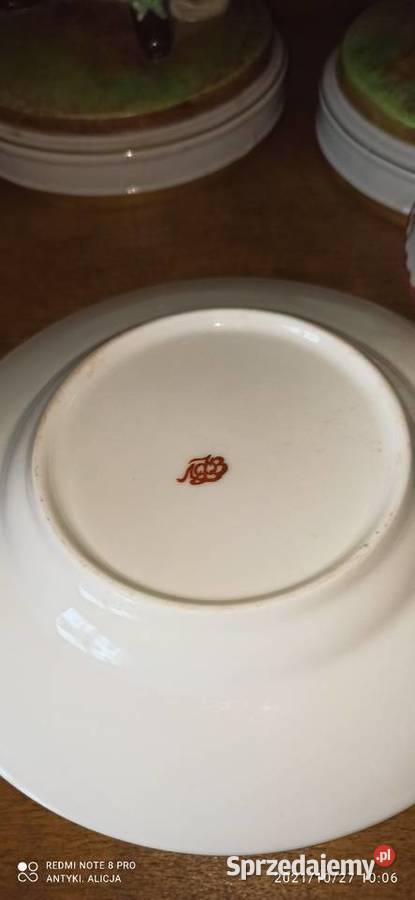 Filiżanka z talerzykiem deserowym Łomonosow Gdańsk sprzedam