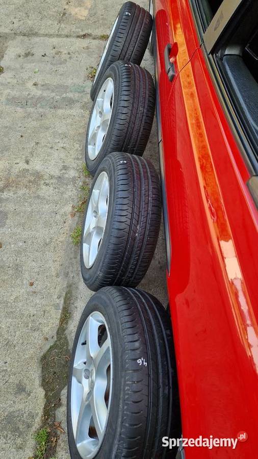 koła felgi 15 4x100 opony 18560r15 michelin Kępno