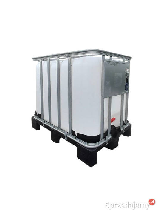 Kontener IBC 600L UŻYWANY PALETA PLASTIKOWA Walichnowy