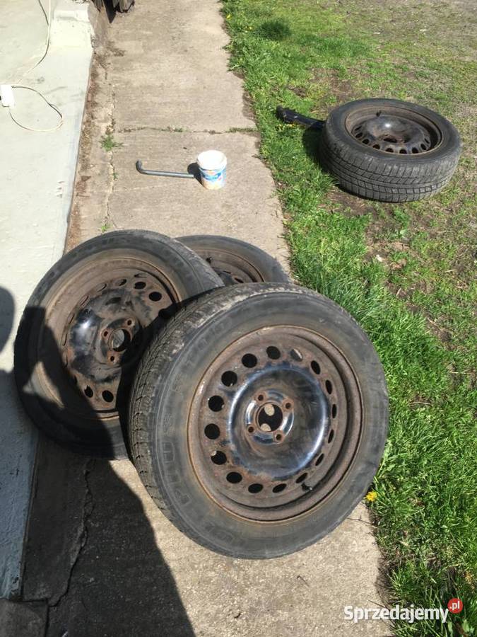 Felgi stalowe r16 opony zimowe Peugeota 307 2004 Olsztyn sprzedam