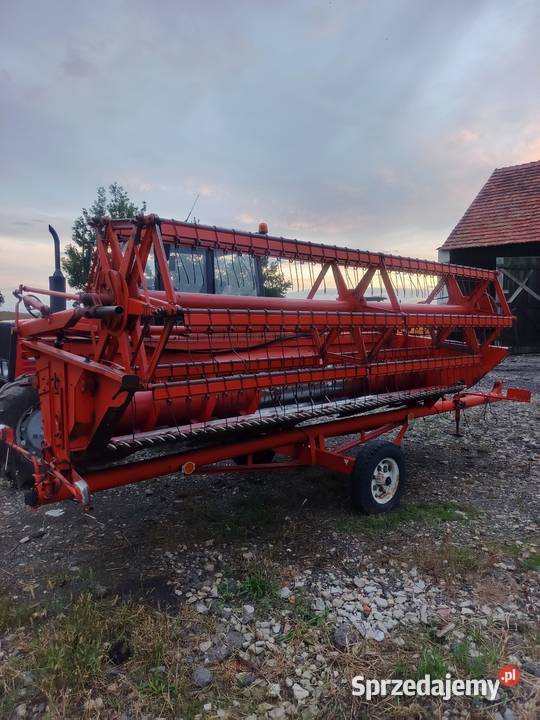 Kombaj bizon Z0 56 Rolnictwo opolskie Makowice