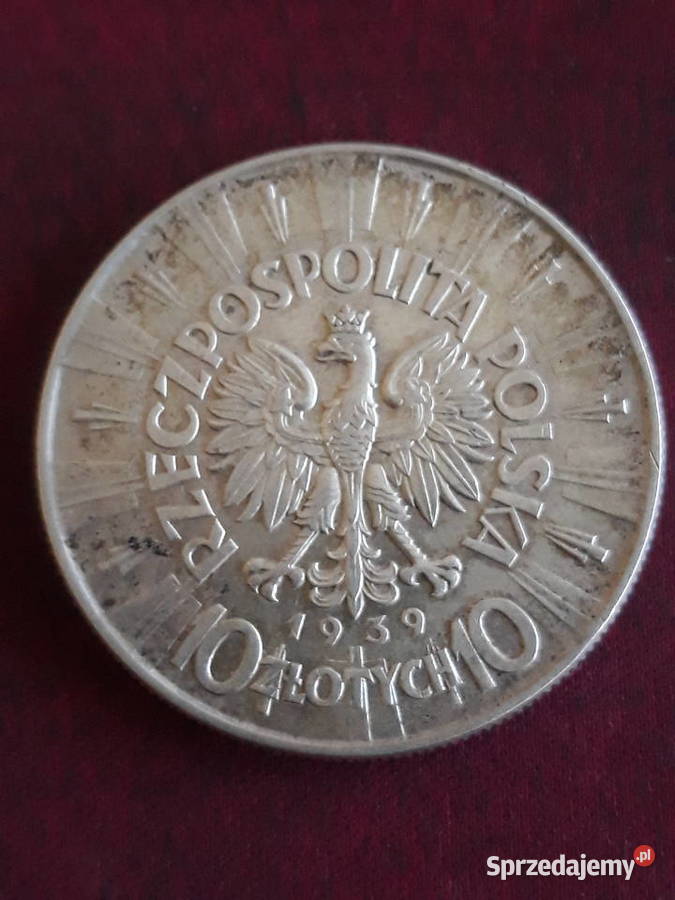 10 J Piłsudski 1939 r 1 nieznany nakładśliczne wielkopolskie Konin