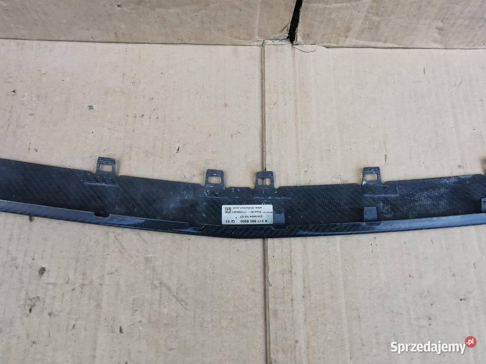 Listwa zderzaka przód w217 scoupe 63 65 amg Międzychód sprzedam