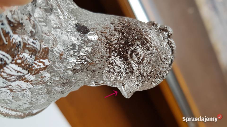 Mała bomboniera bombonierka kura Ząbkowice szkło Dąbrowa Górnicza sprzedam