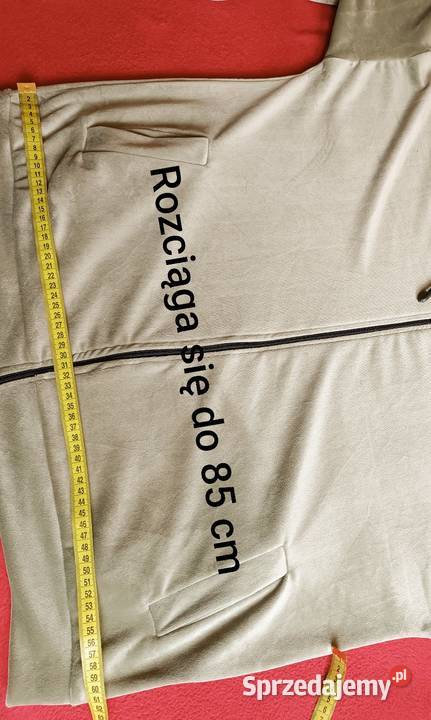 Dres oliwkowy komplet bawełna Cieszyn