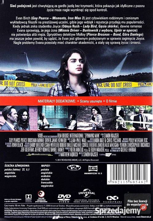 SIEĆ PODEJRZEŃ GUY PEARCE