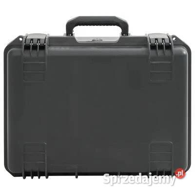 Lotnicza walizka narzędziowa czarna 49x38x23 PP Nowy Sącz