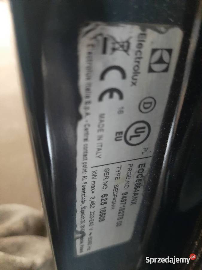 Wentylator termoobiegu do piekarnika Electrolux Dom i Ogród łódzkie